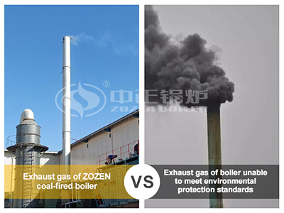 La caldera de carbón ZOZEN se presenta con una emisión de gases de escape ultra limpia