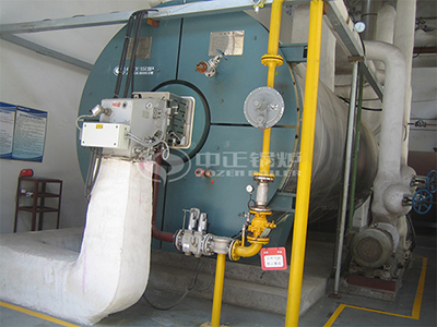 Sitio de la sala del calentador de aceite térmico de 4 millones de kcal en Huadi Impresión y teñido de textiles