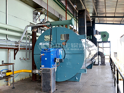 El calentador de aceite térmico ZOZEN está funcionando en Zhejiang Baofang Estampado y Teñido