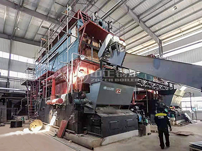 Caldera de biomasa ZOZEN instalada en el nuevo proyecto de la planta de Sentary Tailandia