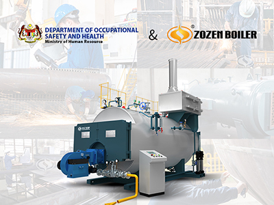 Caldera ZOZEN obtiene la certificación DOSH en la caldera de vapor a gas de 6 toneladas de la serie WNS