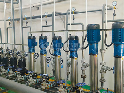 El sistema de caldera de gas ZOZEN está cuidadosamente instalado y altamente configurado