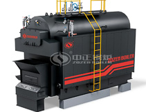 Caldera de carb&oacute;n de agua caliente de la rejilla de cadena